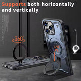 Reiko 360° Rotating Magnetic Stand Case for iPhone 17