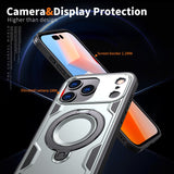 Reiko 360° Rotating Magnetic Stand Case for iPhone 17 Pro