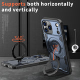 Reiko 360° Rotating Magnetic Stand Case for iPhone 17 Pro