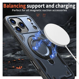 Reiko 360° Rotating Magnetic Stand Case for iPhone 17 Pro