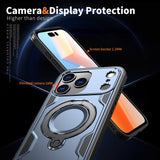Reiko 360° Rotating Magnetic Stand Case for iPhone 17 Pro
