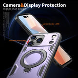 Reiko 360° Rotating Magnetic Stand Case for iPhone 17 Pro