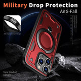 Reiko 360° Rotating Magnetic Stand Case for iPhone 17