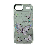 Reiko Rhinestone TPU Bumper Protective Case for Apple iPhone 17 Air