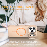 Reiko MagSafe Shockproof Stash Stand Case for iPhone 17 Max
