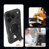Reiko Magnetic Kickstand Protective Case for Apple iPhone 17