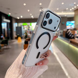 Reiko Clear Magnetic TPU Case for iPhone 17 Pro Max & 18 Pro Max