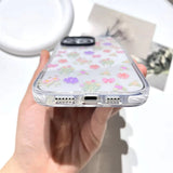 Reiko Floral Clear TPU Case for iPhone 17 Pro Max & iPhone 18 Pro Max