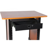 On-Stage 2U Locking Rack Drawer (Shallow) (RDLS2000) | MaxStrata®