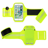 Reiko Running Sports Armband for iPhone 7 Plus/ 6S Plus or 5.5 Inches Device in Green (5.5X5.5 Inches) | MaxStrata