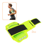Reiko Running Sports Armband for iPhone 7 Plus/ 6S Plus or 5.5 Inches Device in Green (5.5X5.5 Inches) | MaxStrata