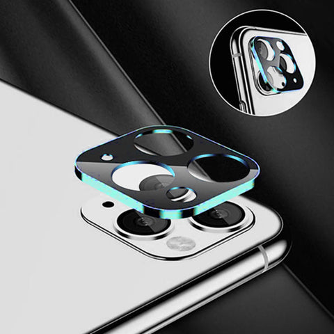 Reiko Apple iPhone 11 Pro/iPhone 11 Pro Max Camera Screen Protector in Blue | MaxStrata