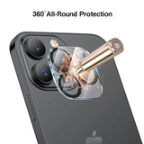 Reiko Clear Camera Protector for iPhone 14 Pro/14 Pro Max & iPhone 15 Pro/15 Pro Max | MaxStrata