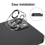 Reiko Clear Camera Protector for iPhone 15 Pro/15 Pro Max