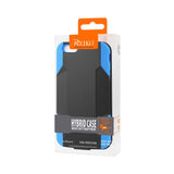 Reiko iPhone 6 Plus 3-in-1 Hybrid Heavy Duty Holster Combo Case in Navy Black | MaxStrata