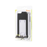 Reiko iPhone 6 Plus Hybrid Heavy Duty Case with Vertical Kickstand in Black White | MaxStrata