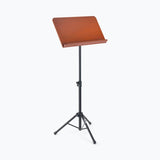 On-Stage Music Stand w/ Wide Rosewood Bookplate (SM7312W)