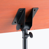 On-Stage Music Stand w/ Wide Rosewood Bookplate (SM7312W)