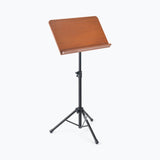 On-Stage Music Stand w/ Wide Rosewood Bookplate (SM7312W)