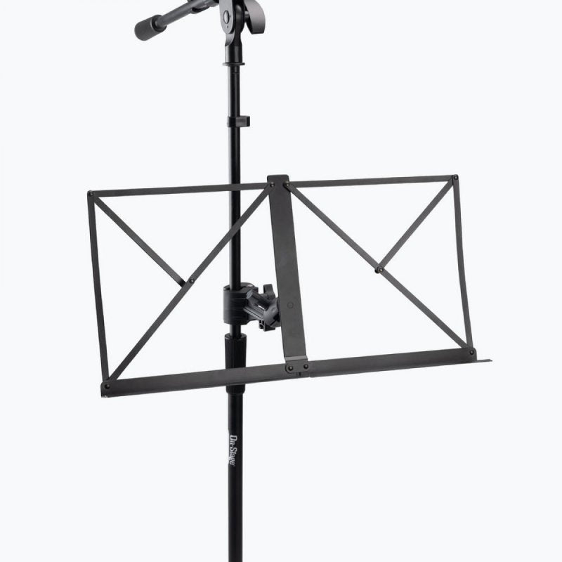 On-Stage Clamp-On Sheet Music Bookplate for Mic Stands (SMC1500) | MaxStrata®