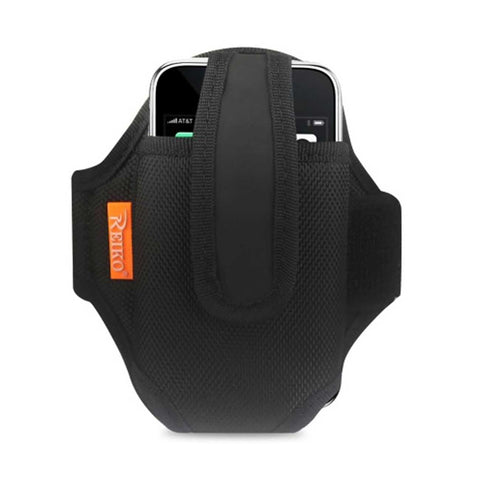 Reiko Sports Running Case 5.72X2.95X0.63 Inches (Fits Phone Without Case) in Black | MaxStrata