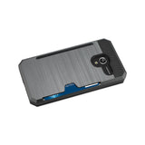 Reiko Alcatel Tru Slim Armor Hybrid Case with Card Holder in Gray | MaxStrata