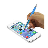 Reiko Crystal Stylus Touch Screen with Ink Pen in Blue | MaxStrata