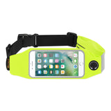 Reiko Running Sport Belt for iPhone 7/ 6/ 6S or 5 Inches Device with Two Pockets in Green (5X5 Inches) | MaxStrata