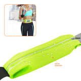 Reiko Running Sport Belt for iPhone 7/ 6/ 6S or 5 Inches Device with Two Pockets in Green (5X5 Inches) | MaxStrata