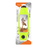Reiko Running Sport Belt for iPhone 7/ 6/ 6S or 5 Inches Device with Two Pockets in Green (5X5 Inches) | MaxStrata