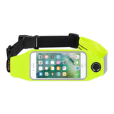 Reiko Running Sport Belt for iPhone 7 Plus/ 6S Plus or 5.5 Inches Device with Two Pockets in Green (5.5X5.5 Inches) | MaxStrata