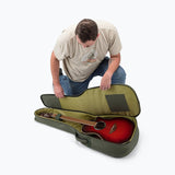 On-Stage Adventure Series Acoustic Guitar Gig Bag Green (TMP-GBAADV4770GN)