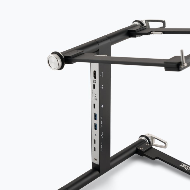 On-Stage Deluxe Laptop Stand with USB Hub (TMP-LPT9000)