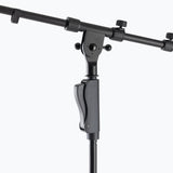 On-Stage One-Handed Boom Mic Stand with Tripod Base (TMP-MS7550) | MaxStrata®