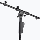 On-Stage One-Handed Boom Mic Stand with Tripod Base (TMP-MS7550) | MaxStrata®