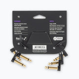 On-Stage Production-Grade Flat Patch Cables (3-Pack) (TMP-OSPRO-FPC-3)