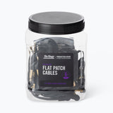 On-Stage Production-Grade Flat Patch Cables (60-Pack with POP Display) (TMP-OSPRO-FPC-60-POP) | MaxStrata®