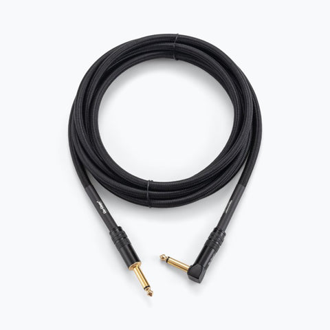 On-Stage Production-Grade Braided Instrument Cable (Right Angle to Straight) 10 ft (TMP-OSPRO-ICR-10)