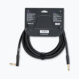 On-Stage Production-Grade Braided Instrument Cable (Right Angle to Straight) 15 ft (TMP-OSPRO-ICR-15)