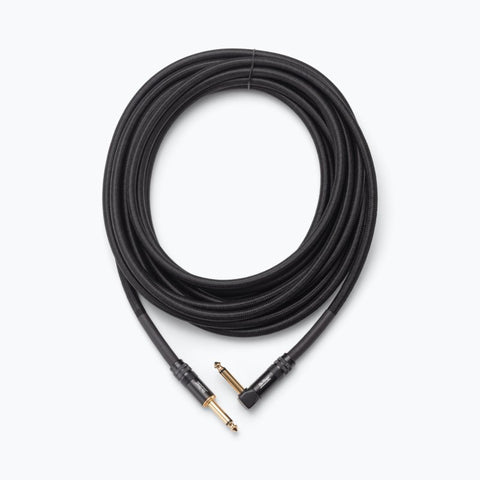 On-Stage Production-Grade Braided Instrument Cable (Right Angle to Straight) 15 ft (TMP-OSPRO-ICR-15)