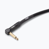 On-Stage Production-Grade Braided Instrument Cable (Right Angle to Straight) 25 ft (TMP-OSPRO-ICR-25) | MaxStrata®