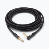 On-Stage Production-Grade Braided Instrument Cable (Right Angle to Straight) 25 ft (TMP-OSPRO-ICR-25) | MaxStrata®