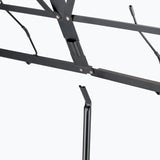 On-Stage Sheet Music Stand with Removable Square Bookplate (TMP-SM7033BB)