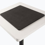 On-Stage Wood Studio Monitor Stands (White, Pair) (TMP-SMS7500W) | MaxStrata®
