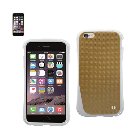 Reiko iPhone  6S/ 6 Dropproof Air Cushion Case with Chain Hole in Gold | MaxStrata