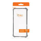 Reiko Google Pixel Clear Bumper Case with Air Cushion Protection in Clear Black | MaxStrata