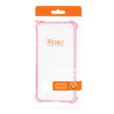 Reiko Google Pixel Clear Bumper Case with Air Cushion Protection in Clear Hot Pink | MaxStrata