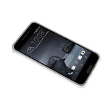 Reiko HTC One A9 Clear Bumper Case with Air Cushion Protection in Clear | MaxStrata