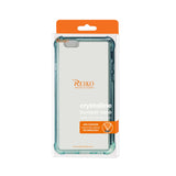 Reiko iPhone 6S Plus/ 6 Plus Clear Bumper Case with Air Cushion Protection in Clear Navy | MaxStrata