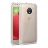 Reiko Motorola Moto E4 Active Clear Bumper Case with Air Cushion Protection in Clear | MaxStrata